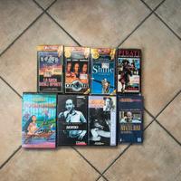 Lotto di 8 videocassette VHS originali, alcune anc