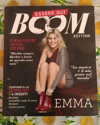 Cd Libro Emma Essere Qui Boom Edition con Magazine