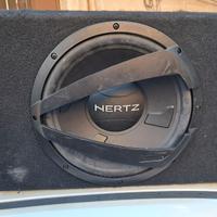 Amplificatore 4 vie  e sub hertz  1000w
