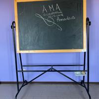 lavagna a gesso mobile