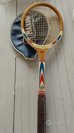 Racchetta da tennis vintage legno Suprema Maxima