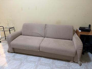 Divano letto 4 posti sfoderabile