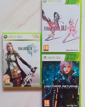 Final Fantasy XIII  Xbox 360 – blocco 3 giochi
