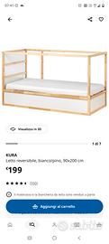 letto kura ikea