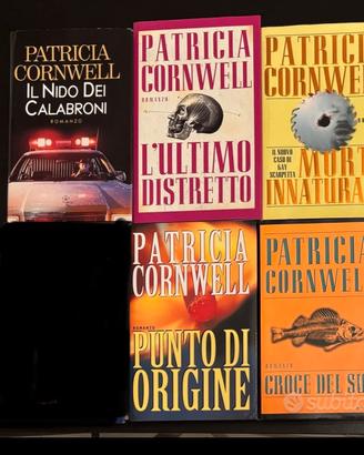 Lotto  romanzi Patricia Cornwell Kay Scarpetta