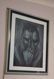 Riproduzione di litografia di HR Giger-quadro 17