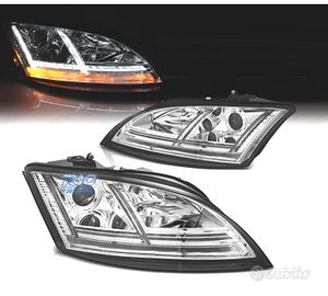 FARI A LED LUCI DIURNE DINAMICHE AUDI TT 8J 06-10 