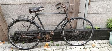 Bicicletta da uomo d'epoca vintage – Sella in cuoi