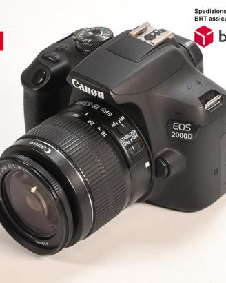 Canon EOS 2000D + Canon EFS 18/55