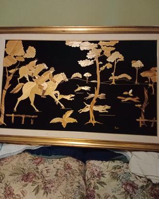 Quadro "Caccia alla Volpe "