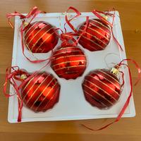 Decorazioni natalizie rosse