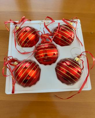 Decorazioni natalizie rosse