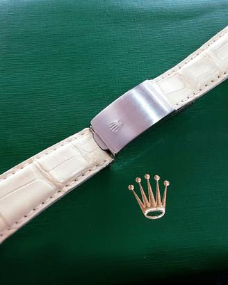 Bracciale Rolex in Cocco con Clasp  Ref. 62523 H14
