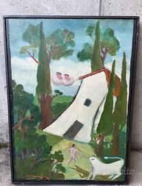 Ravaioli Gregorio olio su tela