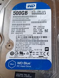 hard disk green and blue WESTER DIGITAL