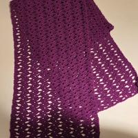 sciarpa fatta a mano