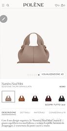 borsa di donna Numéro Neuf Mini EDIZIONE TALPA GRA