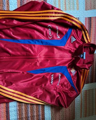 sopra tuta Adidas lottomatica virtus Roma Basket