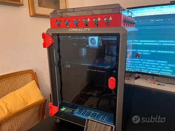 Stampante 3D Creality K1C con  mods e accessori