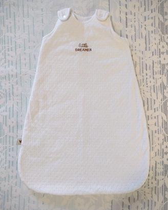 Sacco nanna Kiabi 0-3 mesi neonato TOG 2.5 bianco