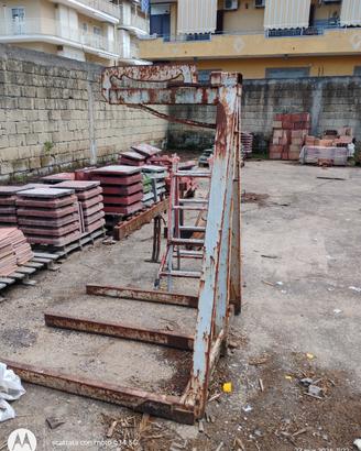 forca per carroponte, gru, muletto, carrello eleva