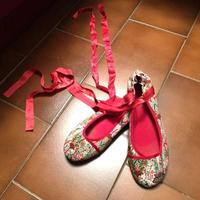 Ballerine fantasia in stoffa - Numero 37