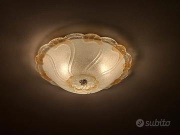 Lampadario in vetro di Murano