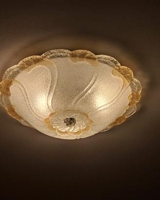 Lampadario in vetro di Murano