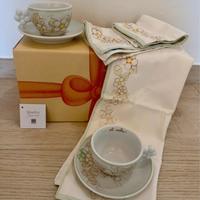 Set 2 tazze THUN cappuccino con tovagliette