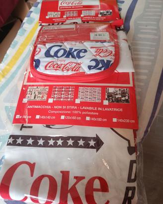 Set da cucina Coca Cola vintage