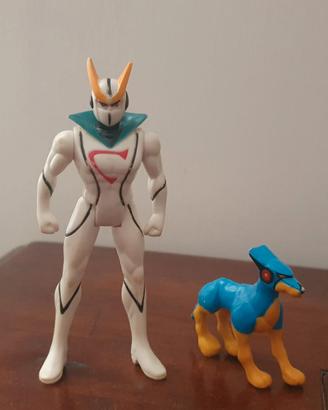 Kyashan Tatsunoko Action Figure con Flender