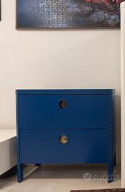 CASSETTIERA IKEA BLU – 2 CASSETTI