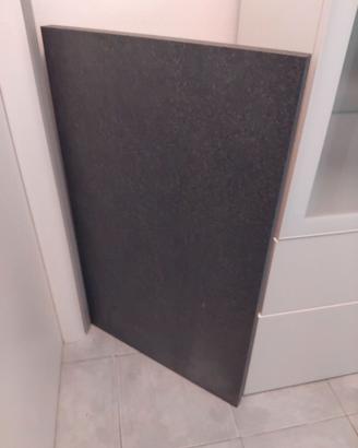 top cucina ikea 105x63 grigio scuro spess 3,8