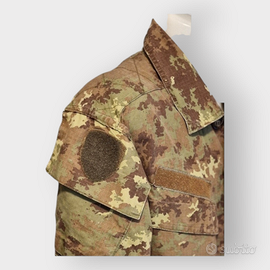 camicia ex militare vintage italiana no label