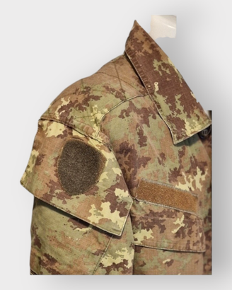 camicia ex militare vintage italiana no label