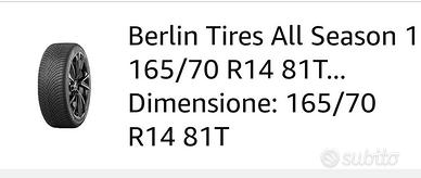4 gomme di 4 stagioni