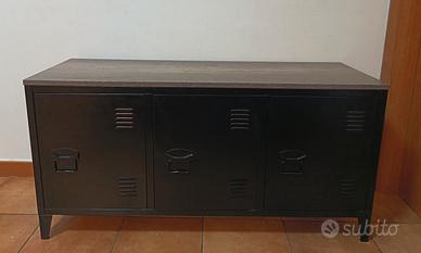 MOBILE CONTENITORE STILE INDUSTRIAL CREDENZA BASSA