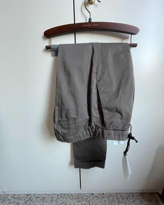 Pantaloni in cotone taglia 31 colore marrone