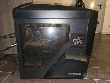 PC da gaming Zalman Z11 Neo+MonitorTastieraMouse