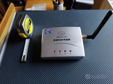 Ricevitore 4 canali per telecamere wireless