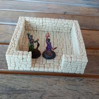 Elemento scenico Terrain wargame Dungeon "Room"