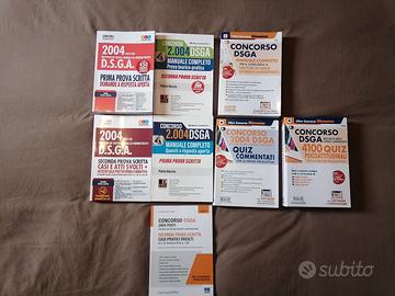 Concorso Dsga Manuali e Quiz