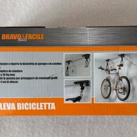 Portabici universale solleva bici NUOVO x soffitto