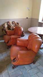 Poltrone in pelle