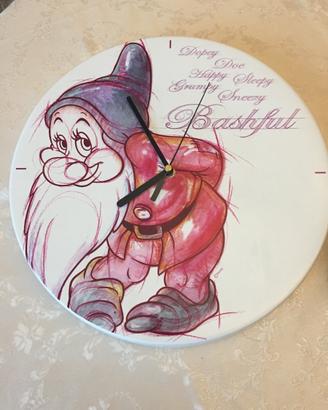 Orologio da parete marca Disney in ceramica