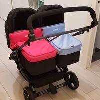 trio passeggino gemellare