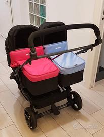 trio passeggino gemellare