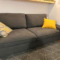 divano 3 posti Ikea Kivik antracite 