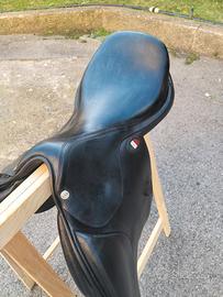 Sella equitazione 17.5