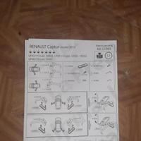 barre portatutto per  captur 2013 La Prealpina